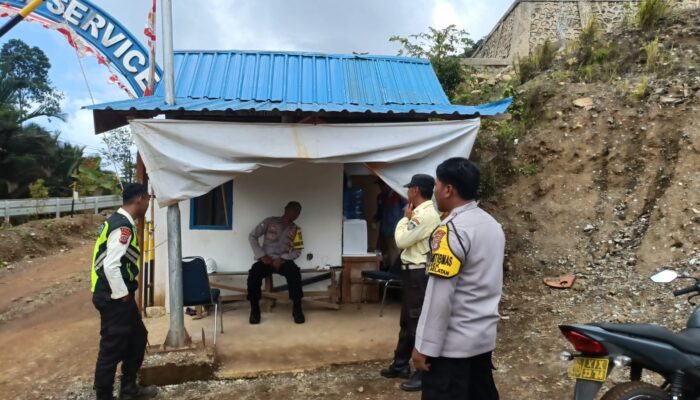 Polsek Bungku Selatan,  Patroli Presisi Keamanan di Hari Libur 