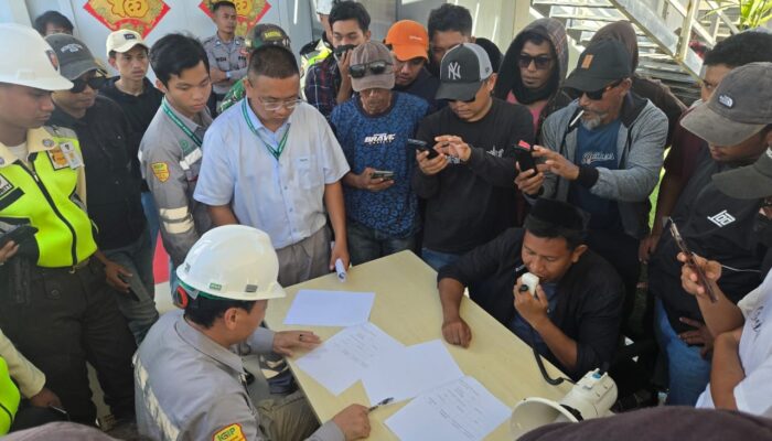 Polres Morowali Amankan Aksi Unjuk Rasa Warga di PT IGIP, Dialog Berbuah Kesepakatan