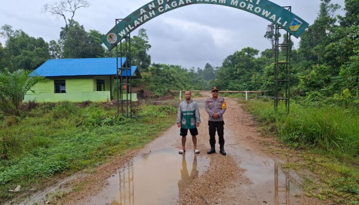 Polsek Bungku Utara, Patroli di Kawasan Cagar Alam Desa Taronggo
