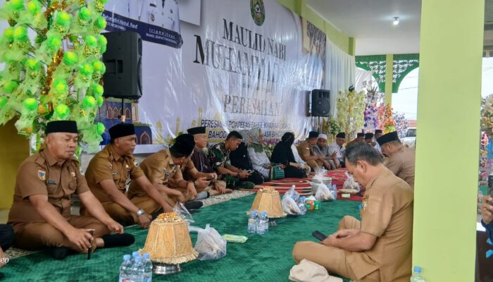 Personil Koramil 1311-09/Bahodopi, Hadiri Peresmian Ponpes Miftahul Khairaat Cabang Bahodopi
