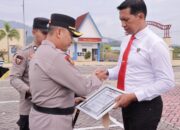 Kapolres Morowali Beri Penghargaan 20 Personel, Ungkap Dua Kasus Besar