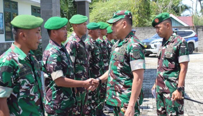 Pangdam XXIII/Palaka Wira Kunjungan Kerja ke Jajaran Korem 142/Tatag