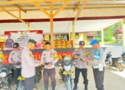 Polsek Bungku Selatan, Pengecekan Kendis Operasional Personel