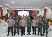 Perkuat Sinergitas TNI-Polri, Pangdam XXIII/Palaka Wira Laksanakan Silaturahmi ke Polda Sulteng
