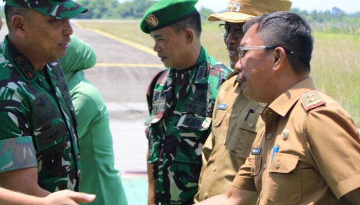 Kunker di Bumi Tepe Asa Moroso, Pangdam XXIII/PW Disambut Hangat Pemkab Morowali