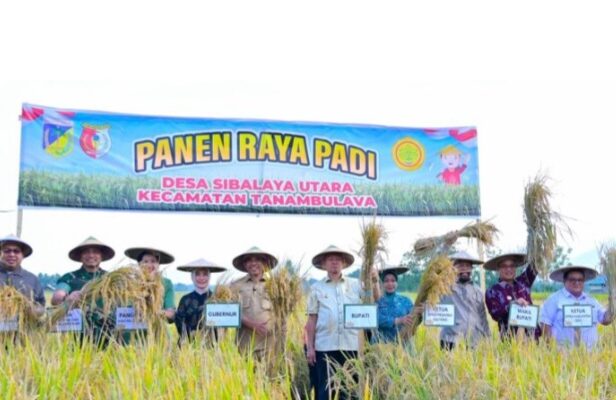 Danrem 132 Tadulako, Panen Raya 1,117 H di Kabupaten Sigi