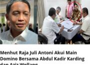 Menhut Raja Juli Antoni Akui Main Domino Bersama Abdul Kadir Karding dan Aziz Wellang