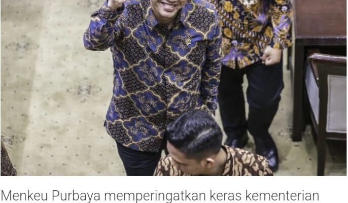 Menkeu Purbaya Sentil Kementerian Tak Becus Belanja, Anggaran Nganggur Langsung Ditarik Kembali