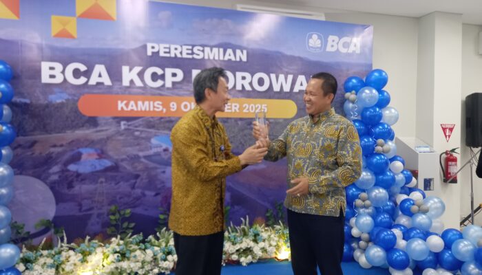 BCA KCP Morowali Resmi Beroperasi, Bupati Iksan: Langkah Strategis Dorong Perekonomian Daerah