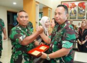 Pimpin Sertijab Kasiops dan Kasilog, Ini Pesan Brigjen Deni Gunawan kepada Pejabat Baru