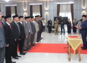 Bupati Iksan Lantik Pejabat Pimpinan Tinggi Pratama Lingkup Pemkab Morowali