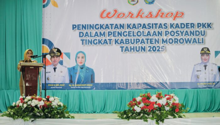 Wabup Iriane Buka Workshop Peningkatan Kapasitas Kader PKK 
