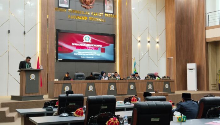 Rapat Paripurna DPRD, Ini Pandangan Umum Fraksi Nasdem
