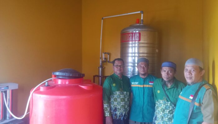 Muhammadiyah dan Laznas WIZ Morowali, Rampungkan Proyek Pengadaan Mesin Air Minum