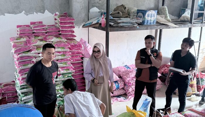Cegah Lonjakan Harga, Polres dan Disperindag Morowali Sidak Harga Beras