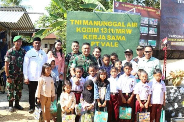 Sinergi TNI dan Dunia Industri: Pangdam XXIII/Palaka Wira Apresiasi Komitmen PT Vale dalam Mendukung Astacita melalui Program Air Bersih di Morowali