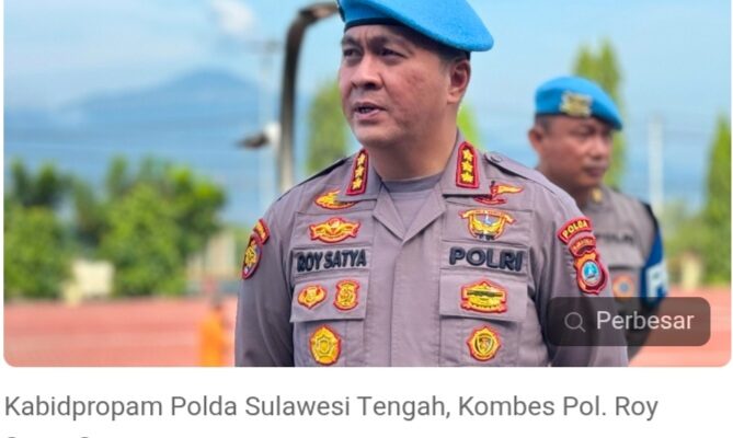 Polda Sulteng Permudah Layanan Dumas, Lapor Polisi Nakal Kini Bisa dari HP