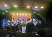 Bupati Morowali Iksan , Resmi Membuka Porkab II 