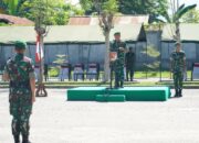 Danrem 132/Tadulako Dampingi Pangdam XXIII/Palawa Wira dalam Penyambutan Personel Brigif TP 30/KN