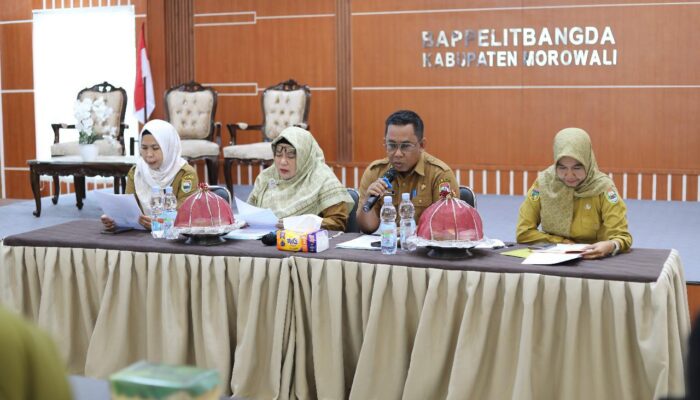 Pemdakab Morowali, Gelar Rapat Pemanfaatan Data Tunggal Sosial Ekonomi Nasional (DTSEN) Dalam Perencanaan dan Pembangunan Daerah