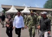Wabup Saksikan Latihan Pewasat Force Down di Bandara IMIP Morowali 