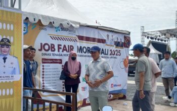 Bupati Iksan Tinjau Langsung Job Fair, Ini Pesanya 