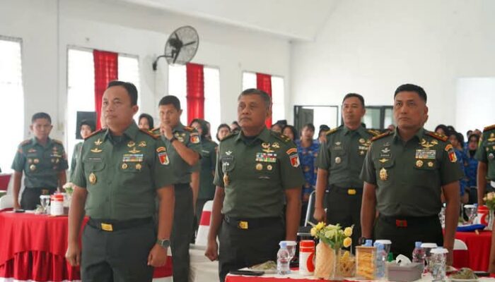 Danrem 132/Tadulako Hadiri Syukuran HUT Ke-54 KORPRI Bersama Pangdam XXIII/Palaka Wira: Wujud Soliditas TNI–ASN