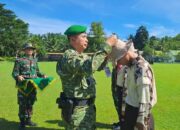Danrem 132/Tadulako Buka KKRI Gelombang III di Lapangan Yonif 714/SM Poso.