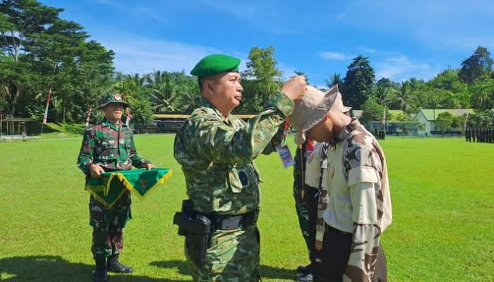 Danrem 132/Tadulako Buka KKRI Gelombang III di Lapangan Yonif 714/SM Poso.