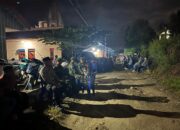 Babinsa Koramil 1311-09/Bahodopi bersama Personel Polsek Bahodopi Amankan Pelaksanaan Ibadah Natal di Gereja Kibaid