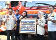 Pemkab Morowali Terima 8 Unit Mobil Damkar dari PT Kajama di Hari Jadi ke-26