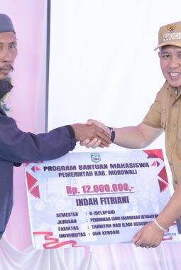 Komitmen Pendidikan, Morowali Cairkan Beasiswa Tahap III untuk 718 Mahasiswa