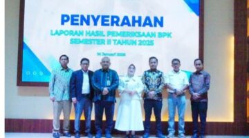 Wabup Morowali Iriane Iliyas, Terima LHP Kepatuhan Pengelolaan Lingkungan Hidup dan Kehutanan Sektor Pertambangan