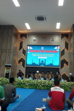 Polres Morowali,Buka Puasa Bersama Insan Pers dan Serikat Pekerja 