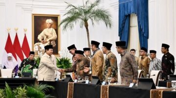 Presiden Prabowo, Gelar Silaturahmi dengan Pimpinan Ormas Islam dan Tokoh Pesantren di Istana Merdeka