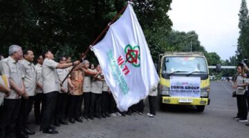 Wamentan Sudaryono Lepas Bantuan HKTI Rp1 Miliar untuk Pemalang dan Bandung Barat