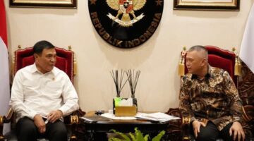 Terima Audiensi Menhub, Menko Polkam Perkuat Koordinasi Pengamanan Transportasi Idulfitri 2026