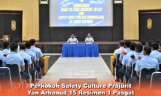Perkokoh Safety Culture, Prajurit Yon Arhanud 15 Resimen 1 Pasgat Ikuti Sosialisasi Road To Zero Accident