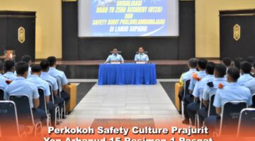 Perkokoh Safety Culture, Prajurit Yon Arhanud 15 Resimen 1 Pasgat Ikuti Sosialisasi Road To Zero Accident