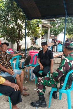 Serka Sainuddin Komsos  Bersama Warga Binaan 