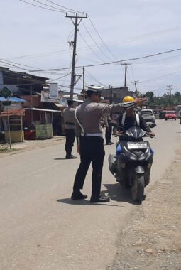 Tekan Angka pelanggaran dan Lakalantas, Polres Morowali gelar Operasi Keselamatan Tinombala 2026 di Bahodopi.