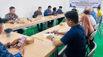 Bawaslu Sulteng Tawarkan Kerja Sama Penguatan Demokrasi kepada FISIP Unismuh Palu