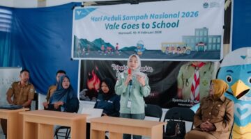 Dorong Literasi Bagi Generasi Muda, PT Vale Edukasi Siswa di Morowali Kelola Sampah Secara Bijak pada Peringatan HPSN