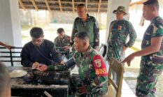 Jaga Stamina, Personil Koramil 0825/10 Bangorejo Jalani Pemeriksaan Kesehatan Rutin