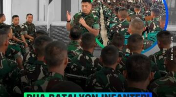 Kodam XXIII Palaka Wira Perkuat Pembentukan  2 Batalyon 