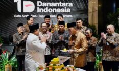 Presiden Prabowo  Hadiri Tasyakuran Hut Ke-1 Danantara    