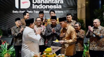 Presiden Prabowo  Hadiri Tasyakuran Hut Ke-1 Danantara    