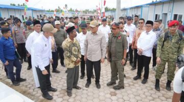 Resmikan 104 Huntap di Aceh Utara, Menko Polkam Tegaskan Negara Hadir Membantu Rakyat