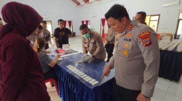 Polres Morowali Utara gelar Tes Urine, Komitmen Polri Bersih dari Narkoba