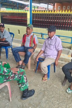 Jelang Hari Raya Idulfitri, Babinsa Koramil 1311-09 Komsos  Bersama Warga Binaan 